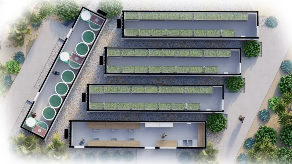 Modular Fish Farming FarmPlex | Scalable Aquaponic Farming Systems for Commercial Food ...